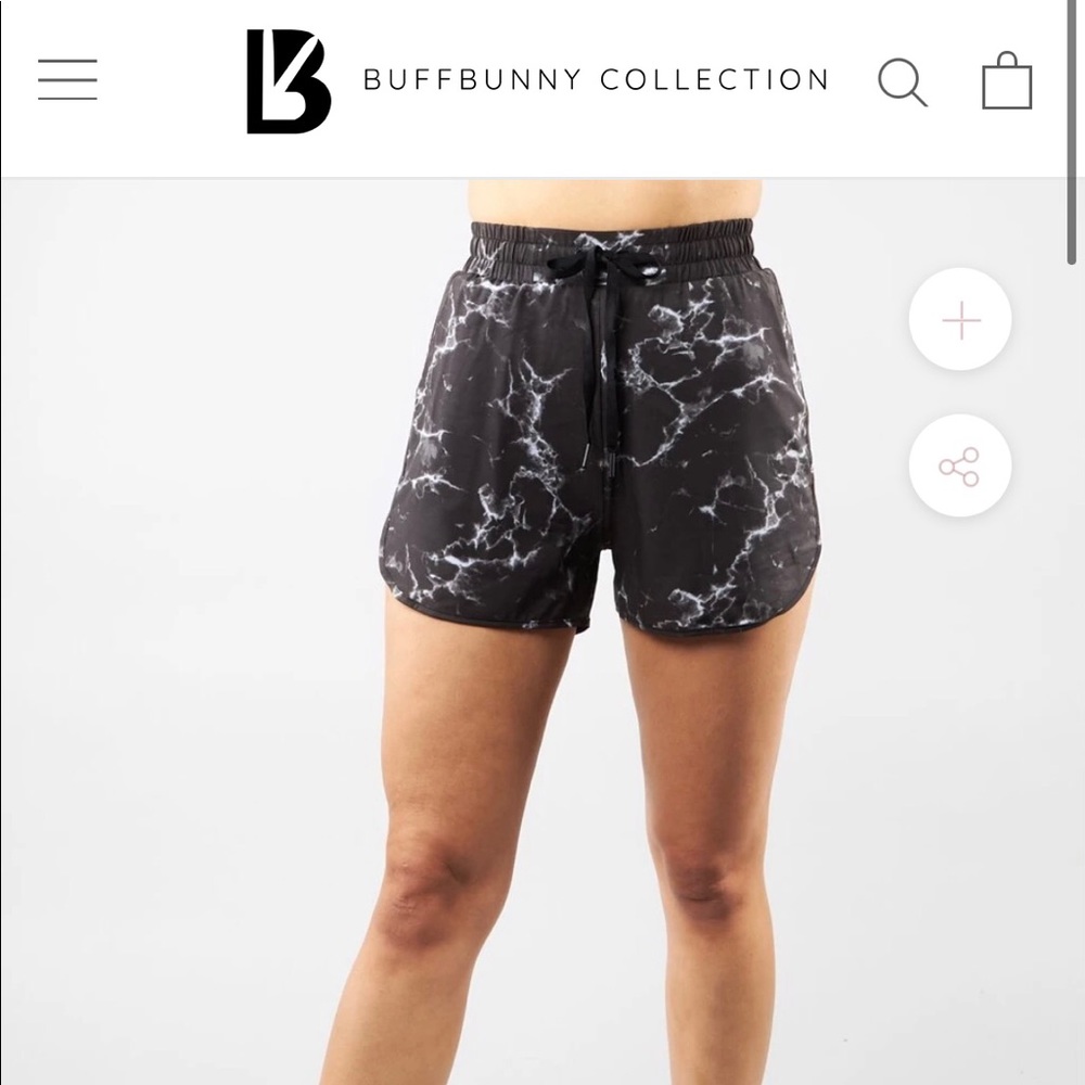 Buffbunny flo marble shorts